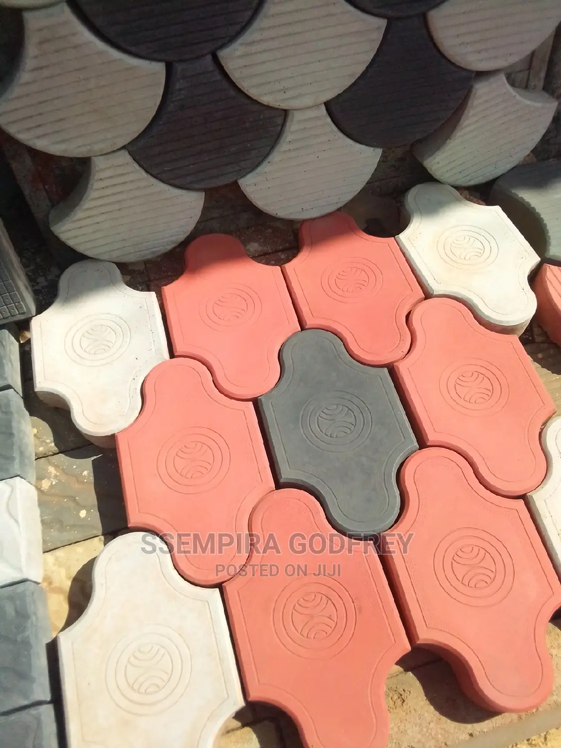 Coloured Modified Pavers