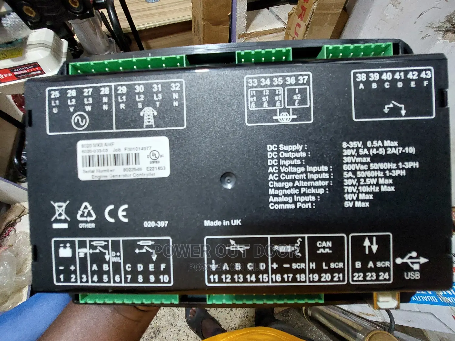 Generator Automatic Start Controller