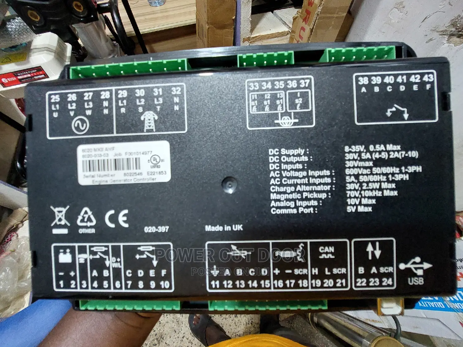 Generator Automatic Start Controller