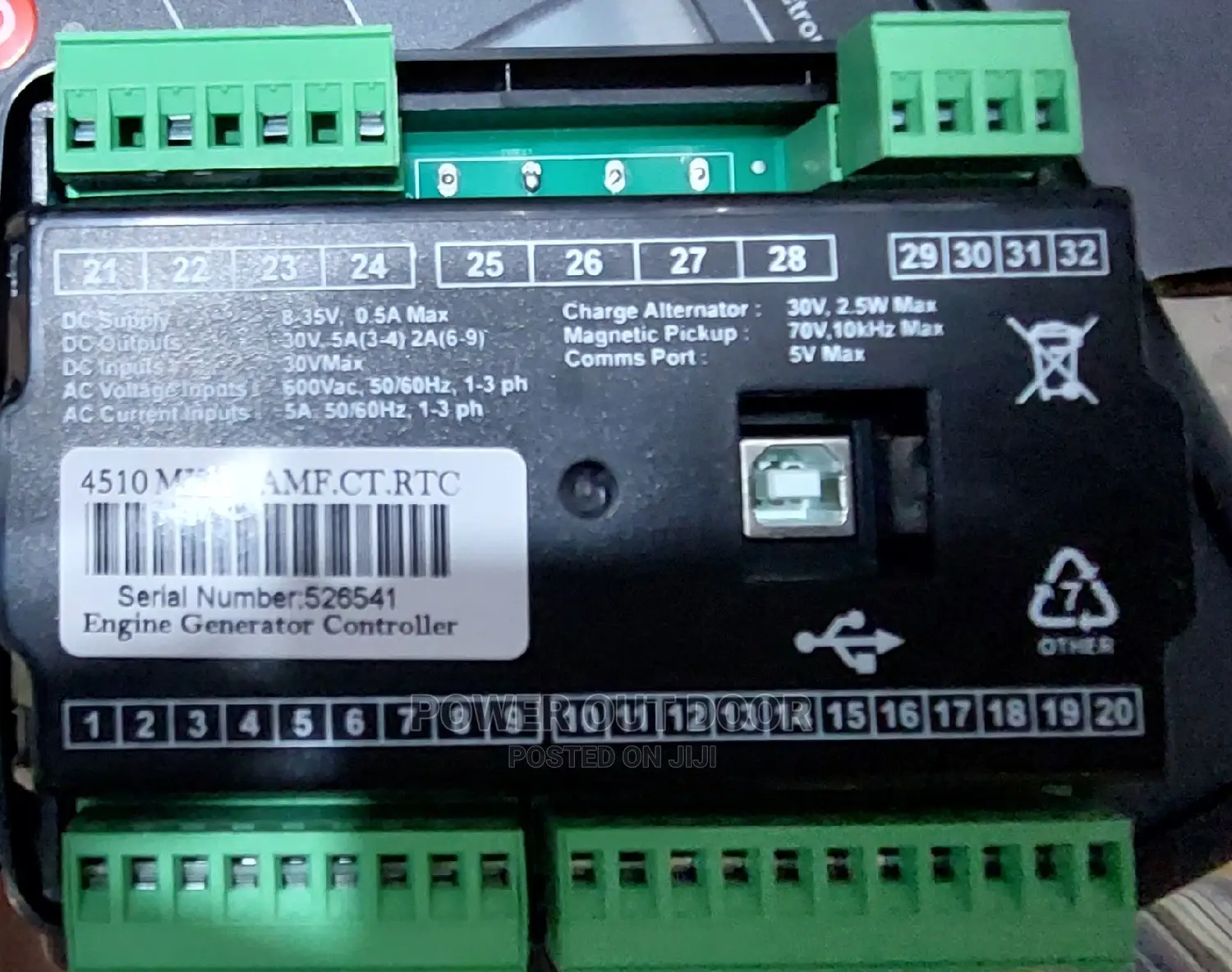 Generator Automatic Start Controller