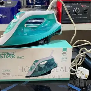 Winningstar Steam Dry Iron With Water Spray Steamer - Green