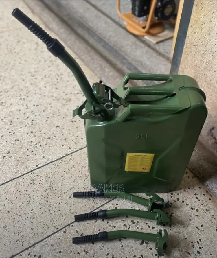 Metal Jerrycans for Flue