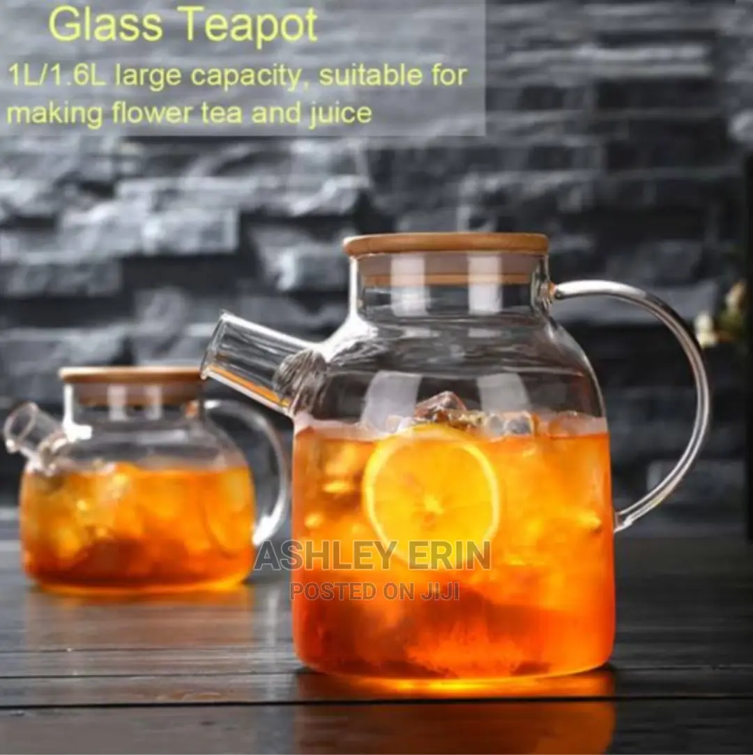 Glass Heat Resistant Tea Pot