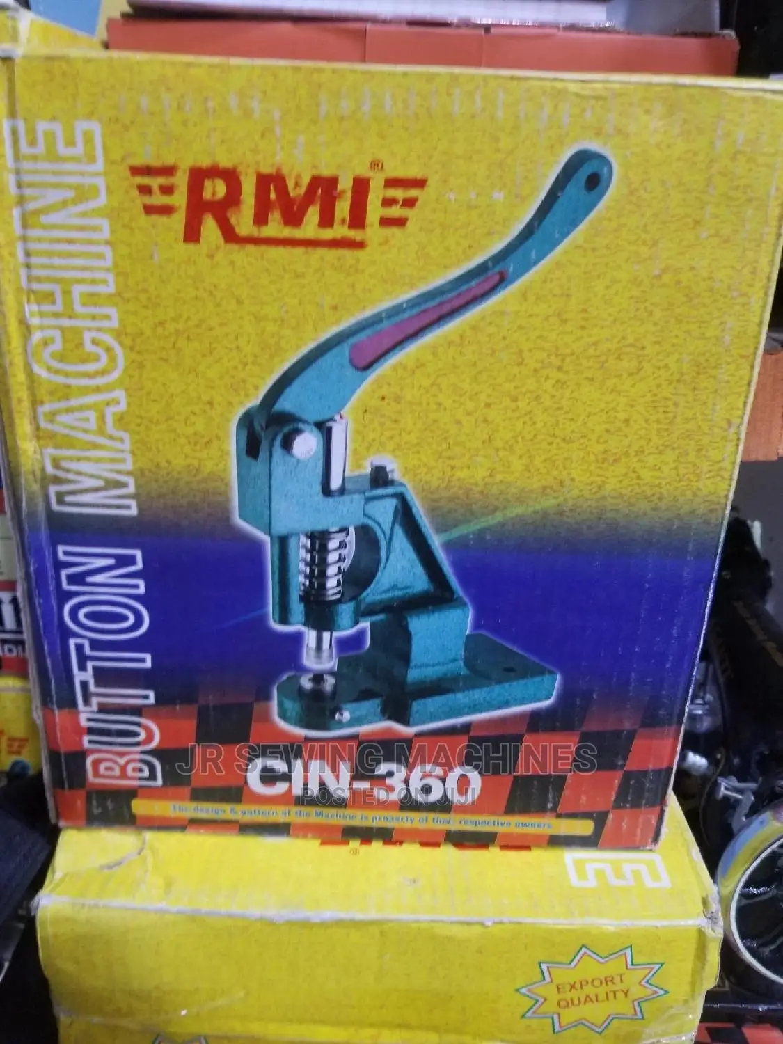 Button Presser Sewing Machine