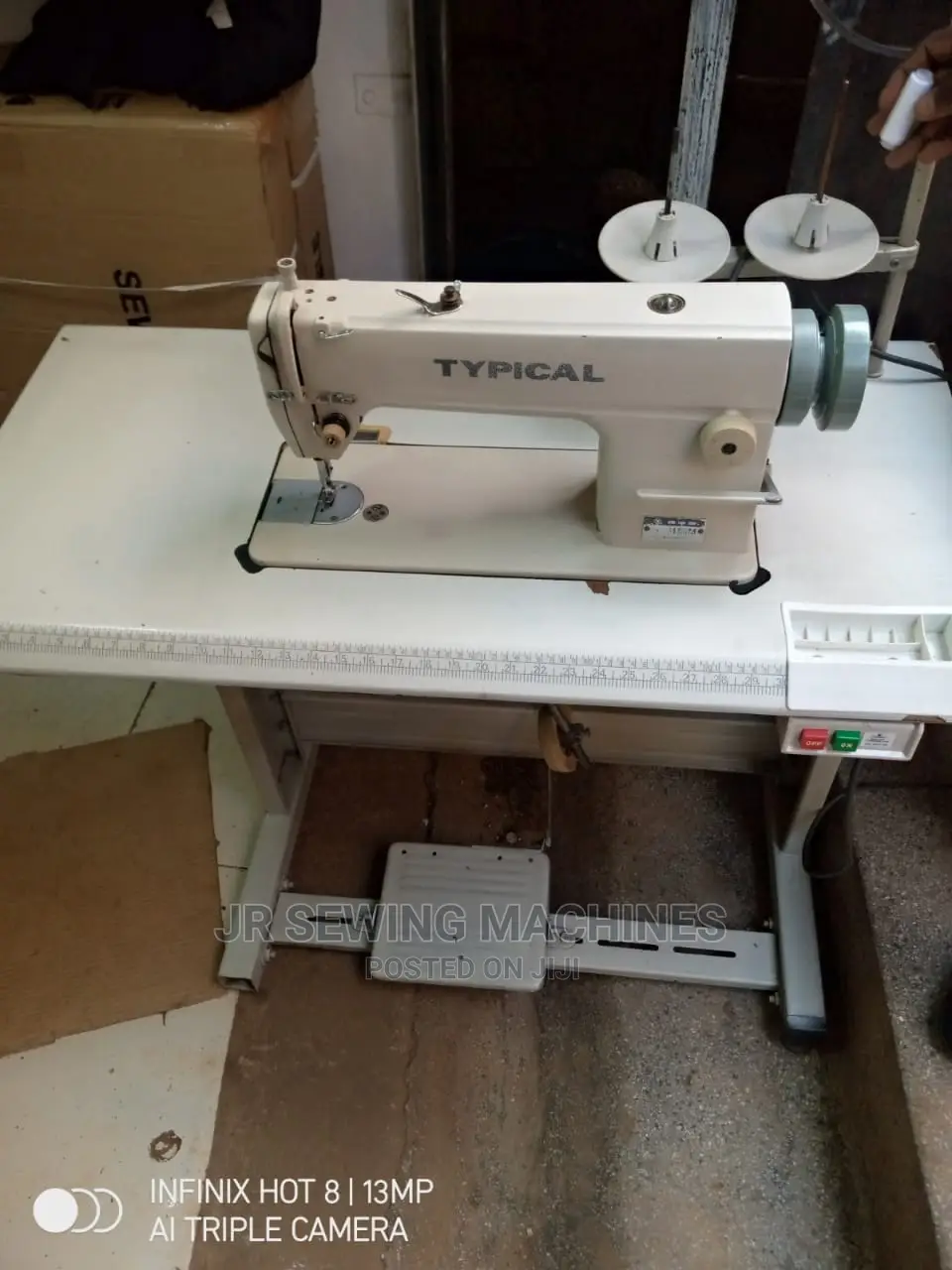 Typical Industrial Sewing Machine