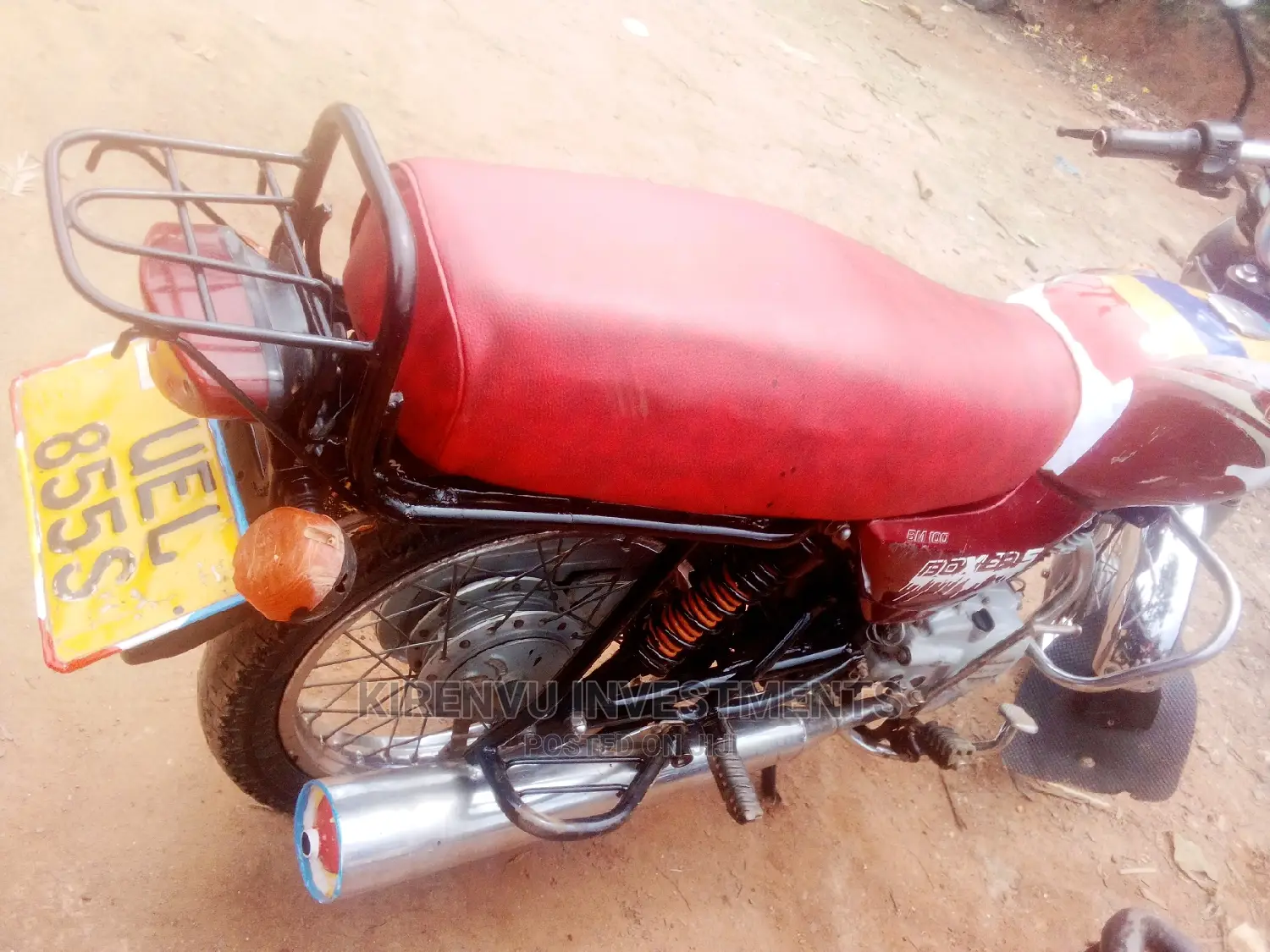 Bajaj Boxer BM100KS 2017 Purple