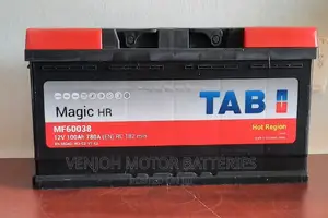 Din100 Made in Europe Tab Car Battery 