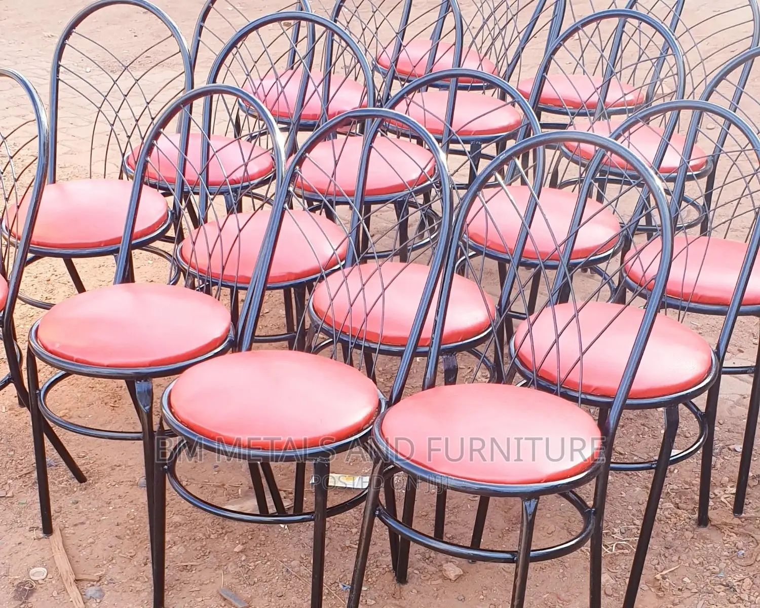 Chairs and Long Stools Tables Available