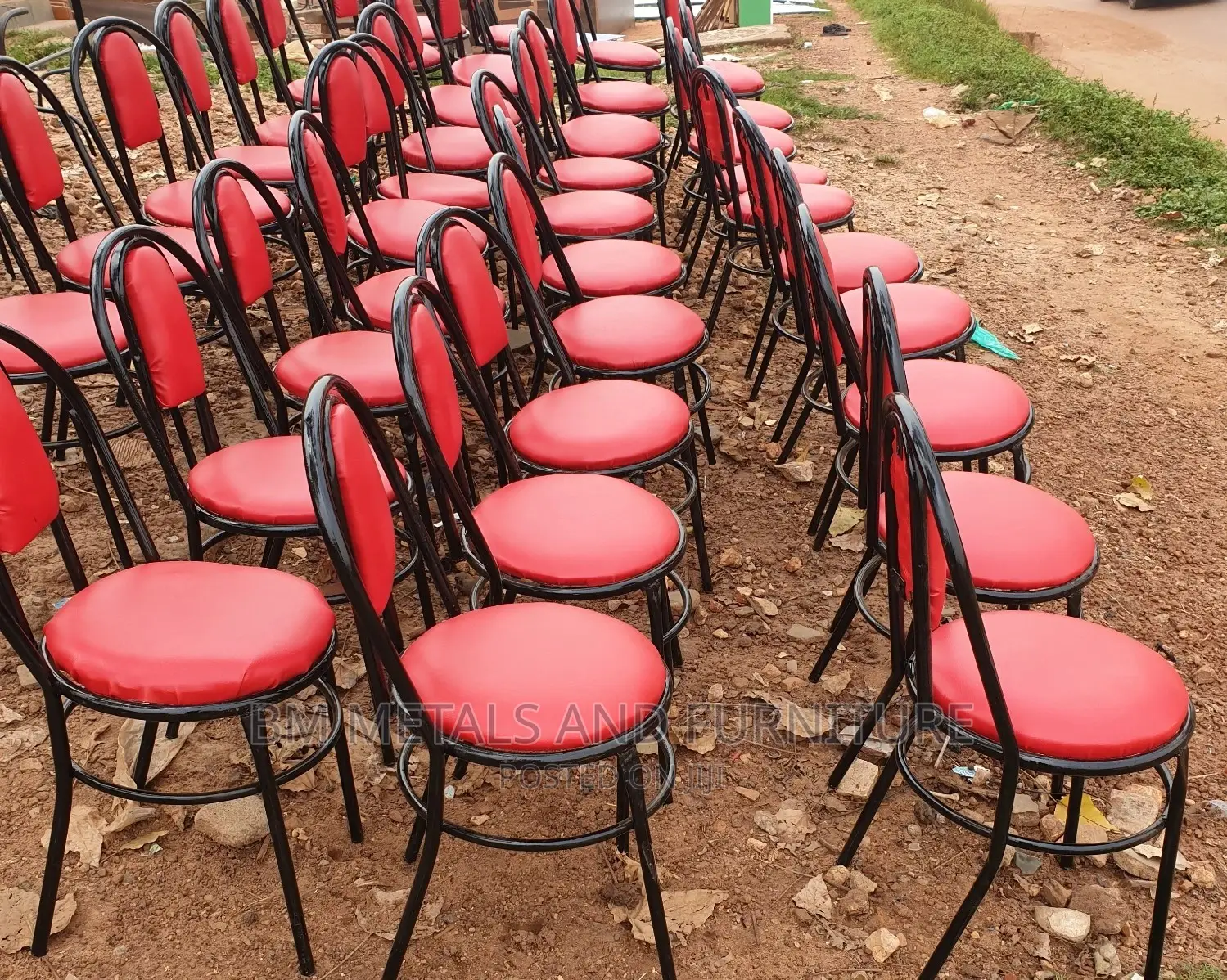 Chairs and Long Stools Tables Available