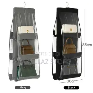 6 Pieces Hang Bag Storage Organizer