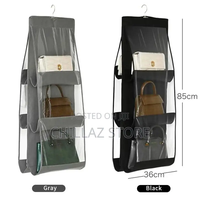 6 Pieces Hang Bag Storage Organizer