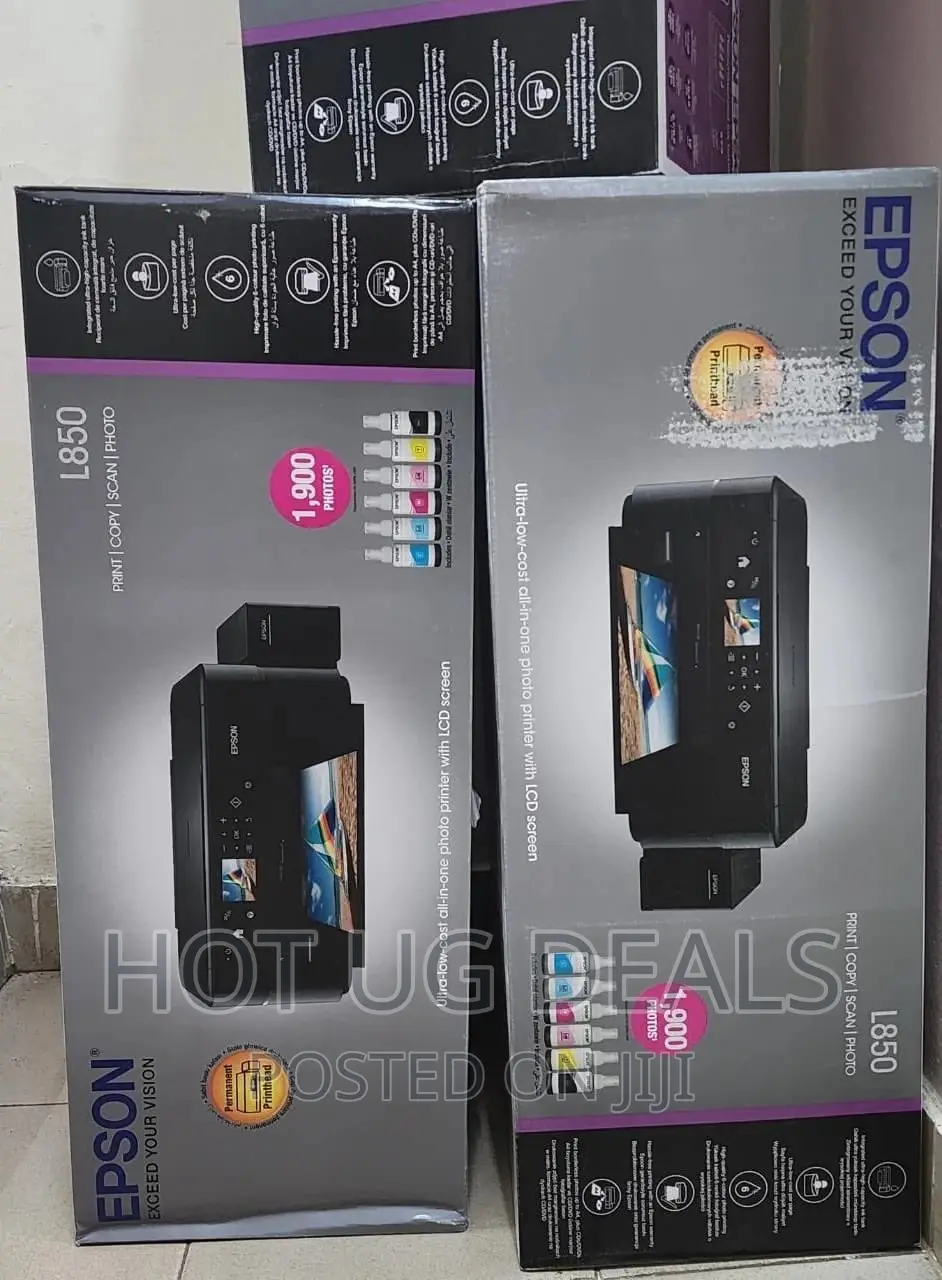 Epson L850 Ecotank Multifunction Photo Printer - Black