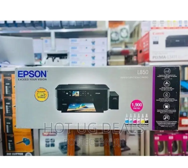 Epson L850 Ecotank Multifunction Photo Printer - Black