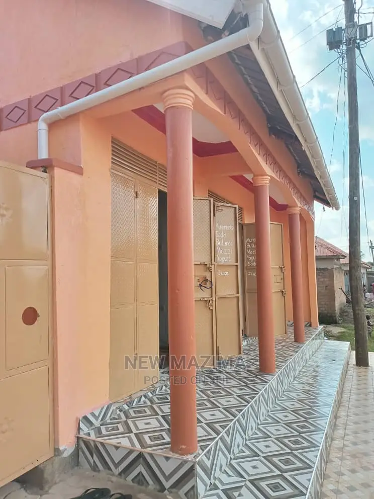Three Comercial Shops With One Main Home On Quick Sale Kawempe