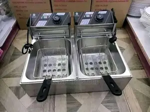 Double Deep Fryer/ Deep Fryers / Chips Fryer 6l