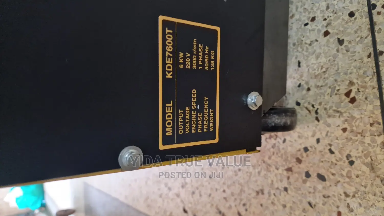 Generator Super Silent 6kva Easy Power Japan Model