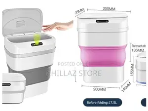 Smart Sensor Folding Trash