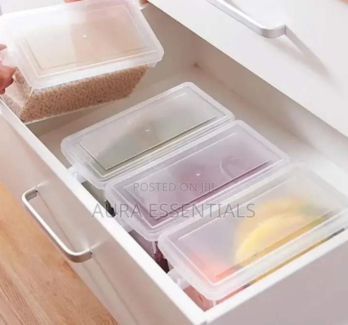 Kitchen Clear Storage Box