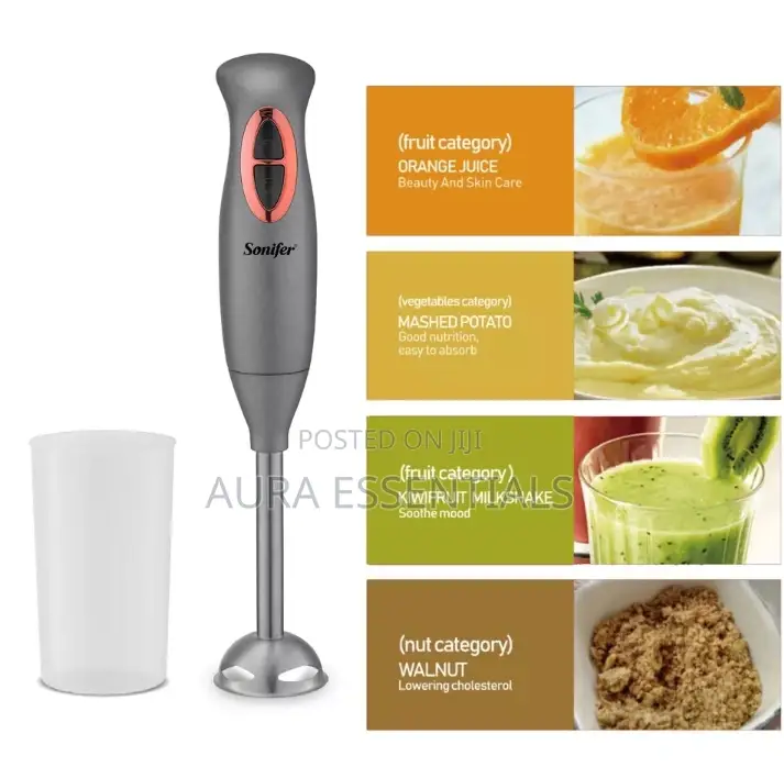 Stainless Steel Sonifer Hand Blender