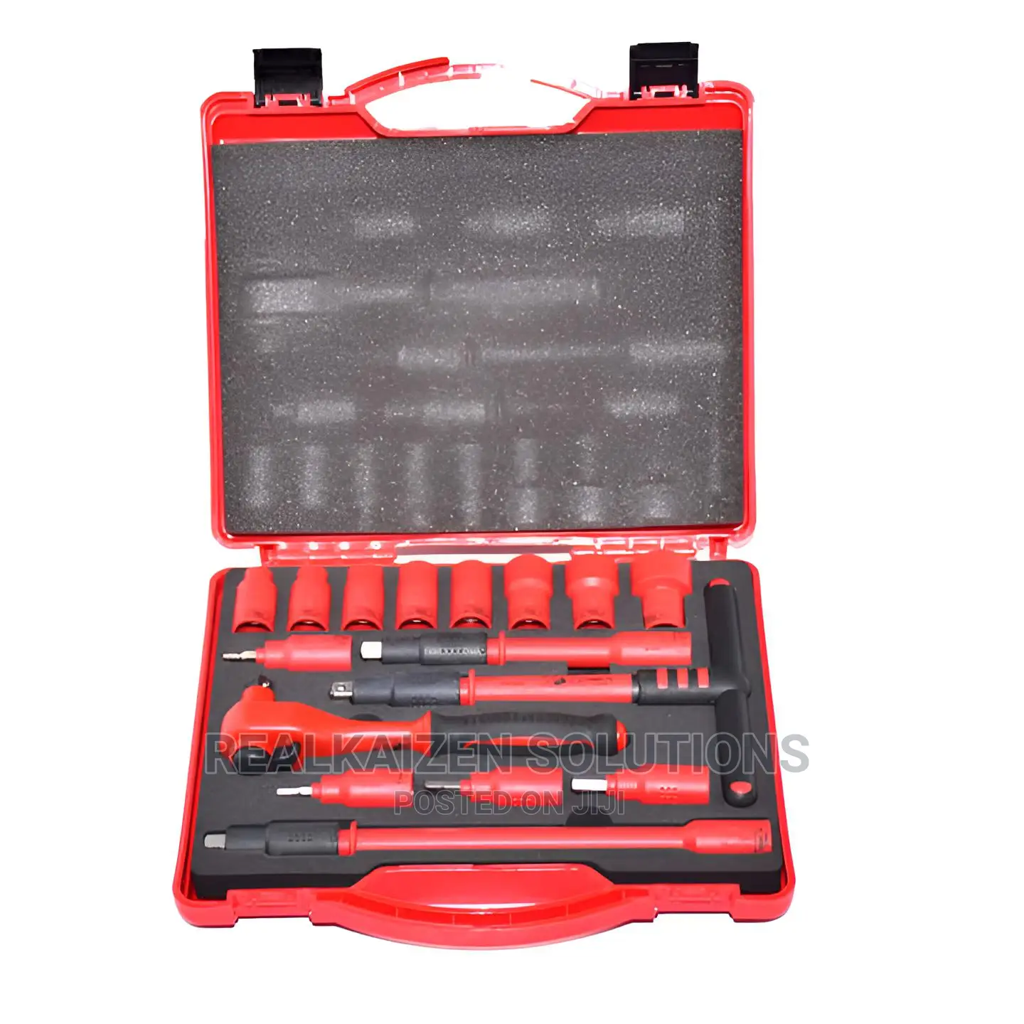 YATO 16pc Prof VDE Insulated Ratchet Wrench Socket Set