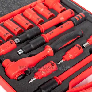 YATO 16pc Prof VDE Insulated Ratchet Wrench Socket Set