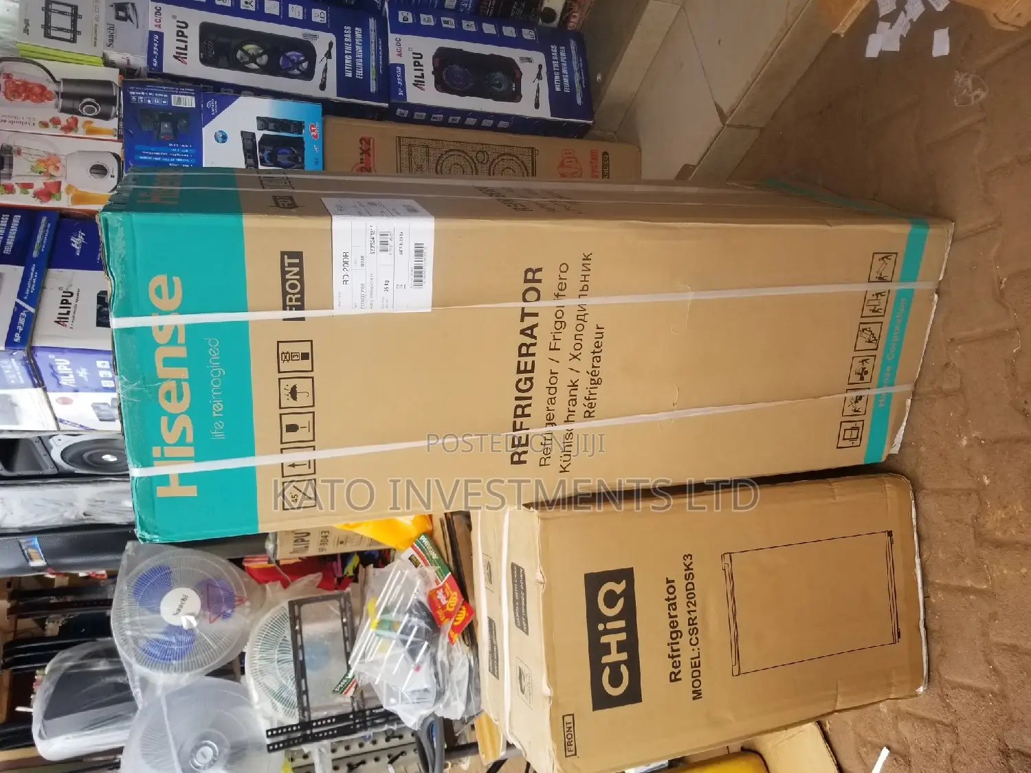 Hisense 200 Litres Double Door Fridge