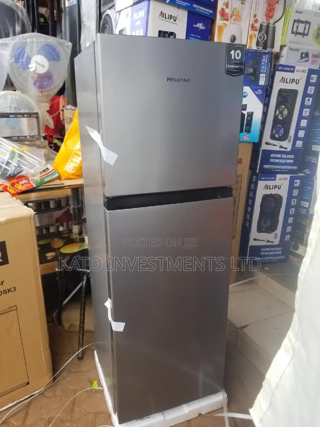 Hisense 200 Litres Double Door Fridge