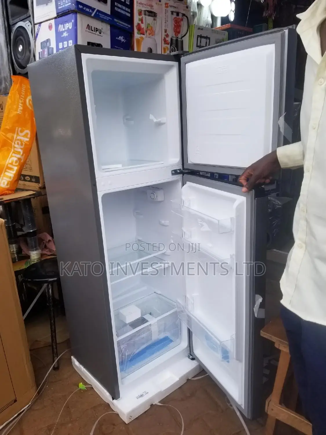 Hisense 200 Litres Double Door Fridge