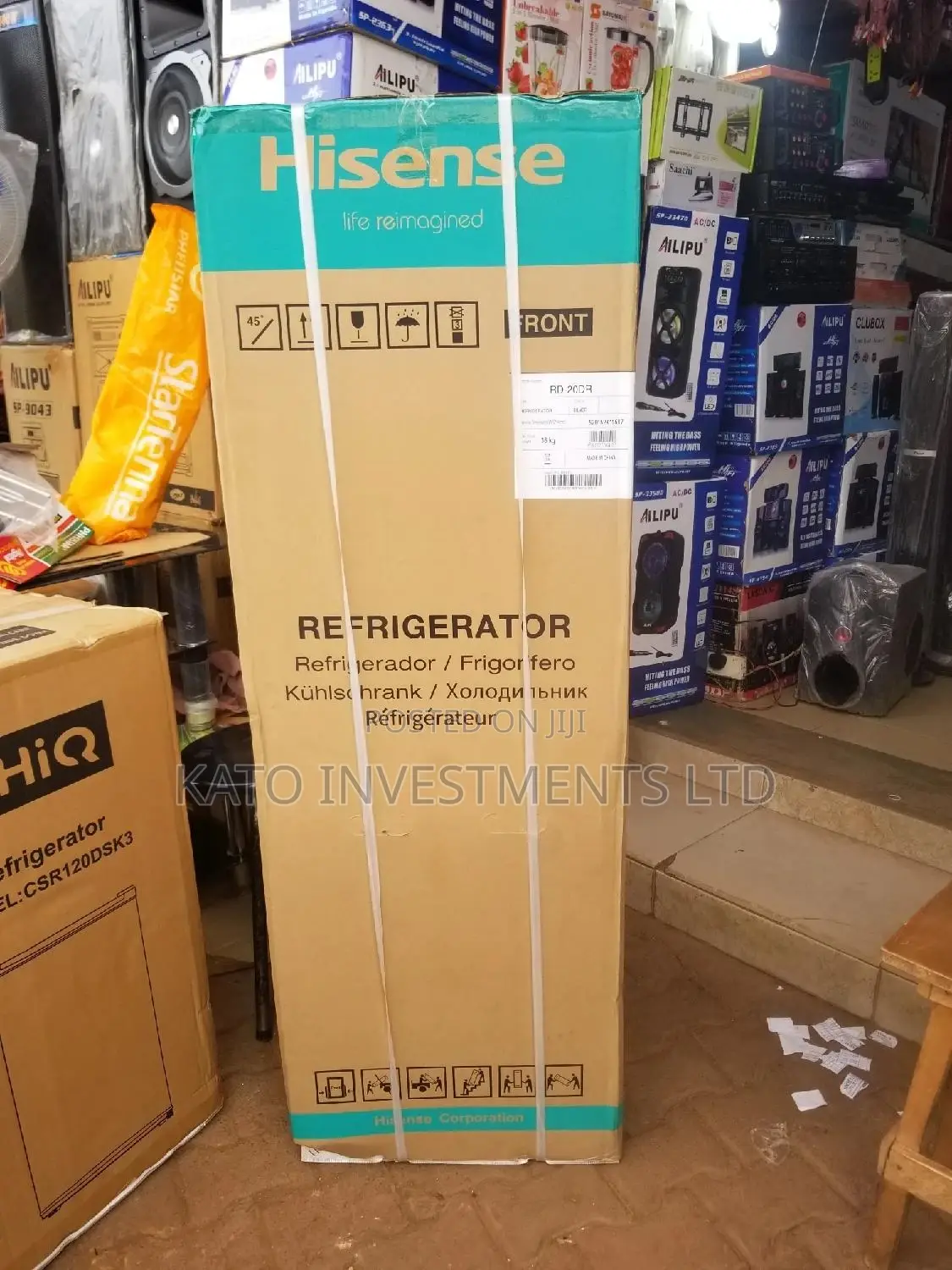 Hisense 200 Litres Double Door Fridge