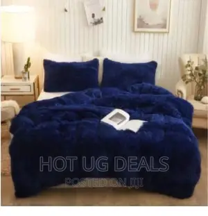 6*6 6pc Fluffy DUVET 1 Duvet ,2 Pillowcases,2 Cushion Covers