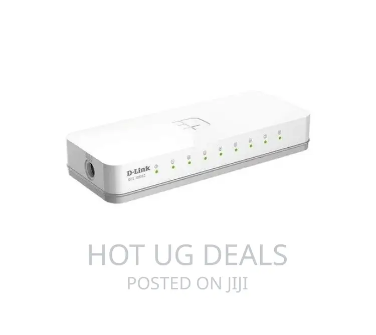 D-Link 8-Port 10/100 Network Switch (DES-1008A) – White