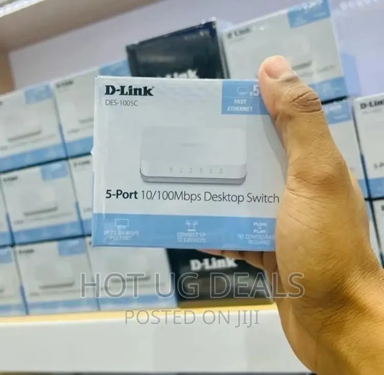 5-Port Gigabit Unmanaged Desktop Switch DGS-1005A