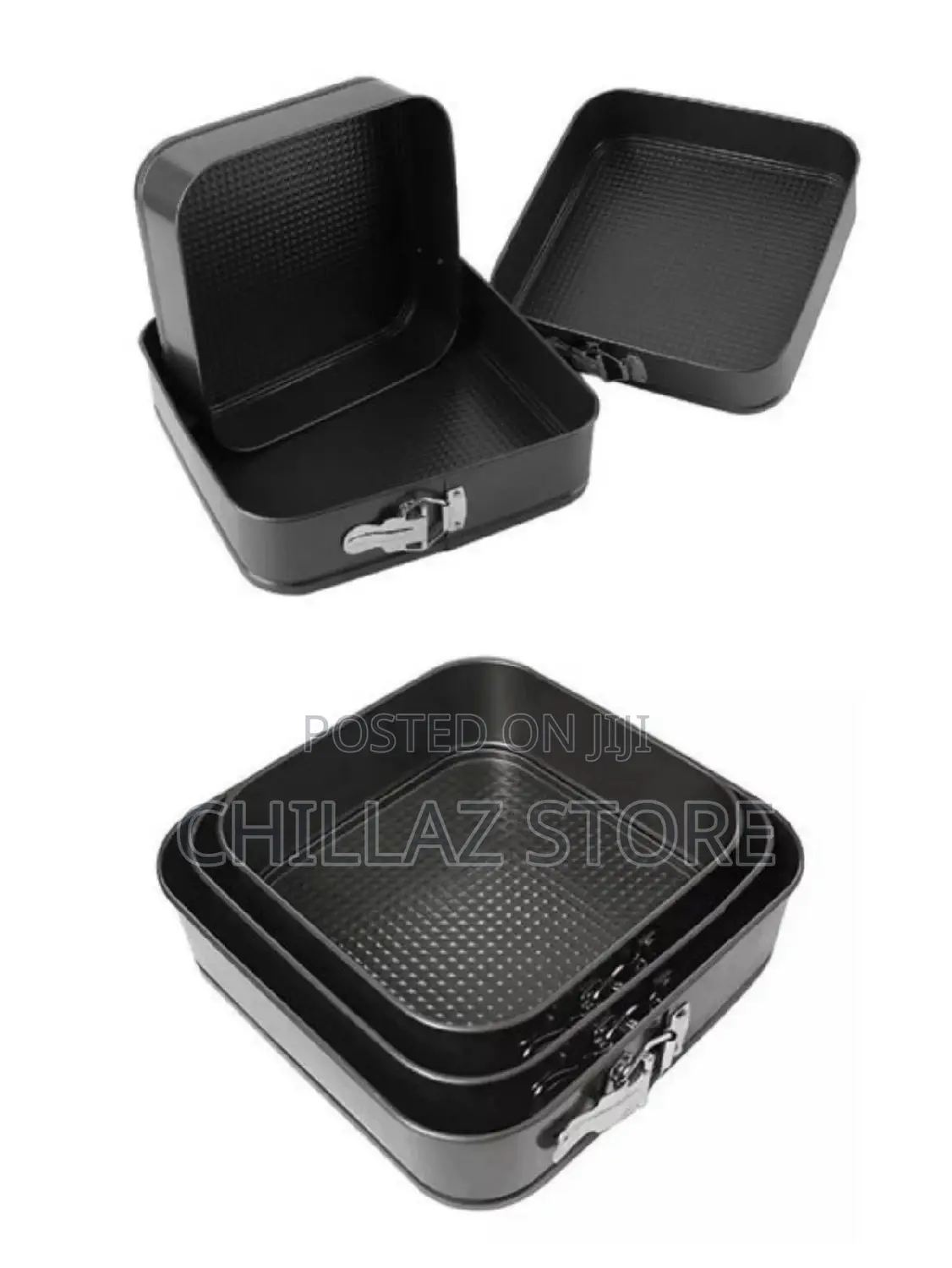3pcs Square Bakeware Pans