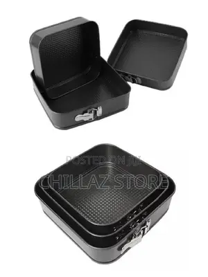 3pcs Square Bakeware Pans