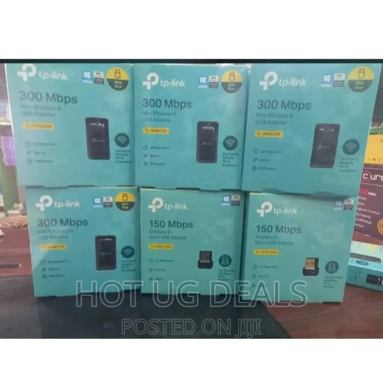 Tplink 300 Mbps Usb Wifi Network Adapter -black