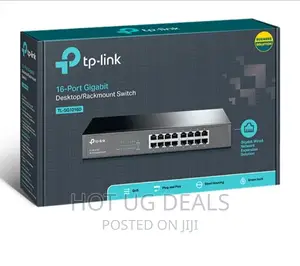 16-Port Gigabit Desktop/Rackmount Switch