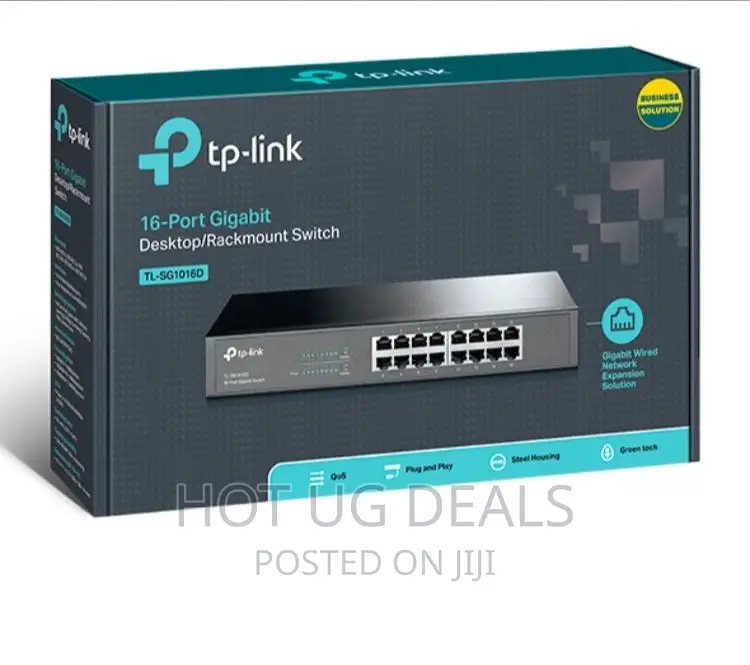 16-Port Gigabit Desktop/Rackmount Switch