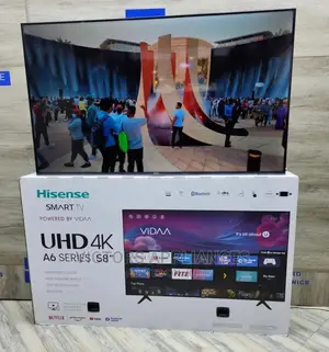 Hisense 58inch Uhd Frameless Smart TV A6 Series