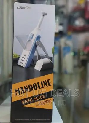 Safe Slice Mandoline Slicer, Vegetables - Multicolor