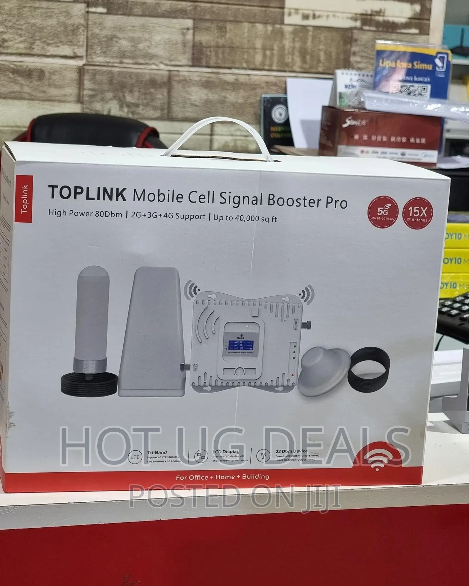 Top Link Mobile Cell Signal Booster Pro - White