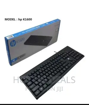 Hp Wired Keyboard – Black