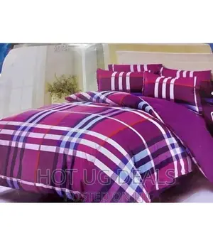 5by6 Duvet With 2 Pillow Cases and Bedsheet -Multicolor