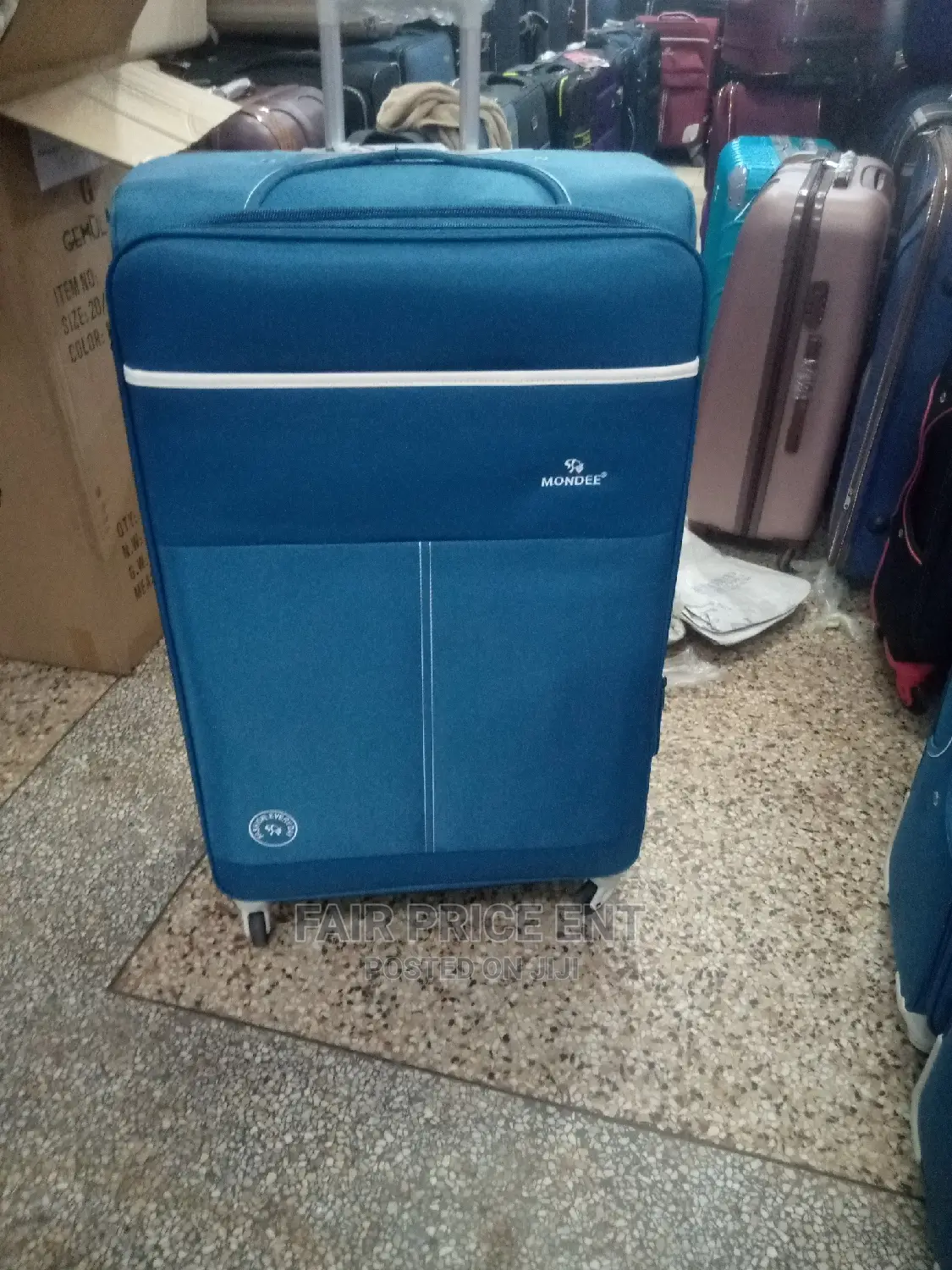 Original Cloth Suitcases Large( Blue)