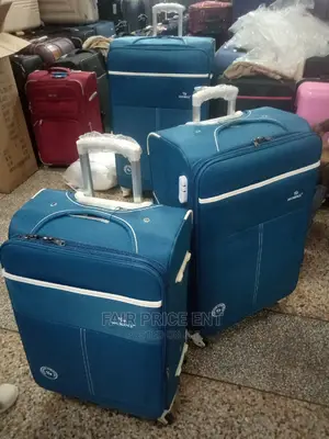Original Cloth Suitcases Large( Blue)