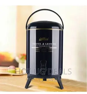 Daydays 9.5 Litres Water Tea Hot Cold Flask - Black