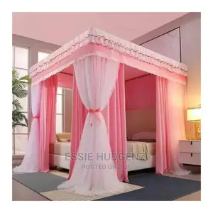 4stands Mosquito Net With Curtains