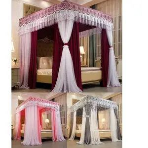4stands Mosquito Net With Curtains