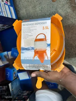 Folding Plastic Beverage Dispenser