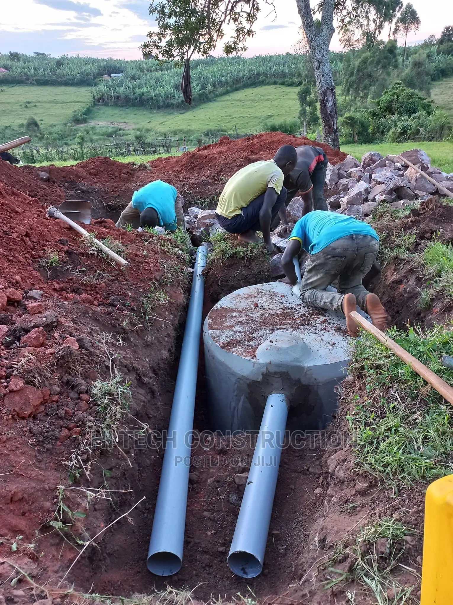 Biodigester Septic Tank System Installed in Ntungamo