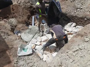 Installed Biodigester Septic Tank System in Kyanja